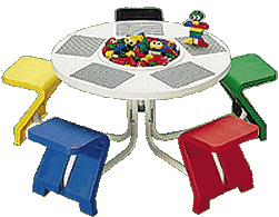 9803 Lego speeltafel - 5 persoons
